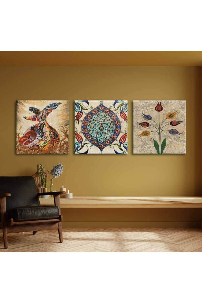 Canvas Wall Art 3-Piece Canvas Set - Voov4166 - 2