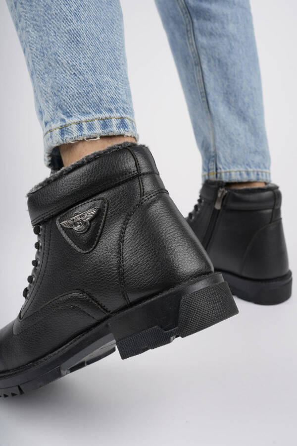 Canyon Guaranteed Lace-Up Zippered Fur-Lined Men's Winter Boots - 3