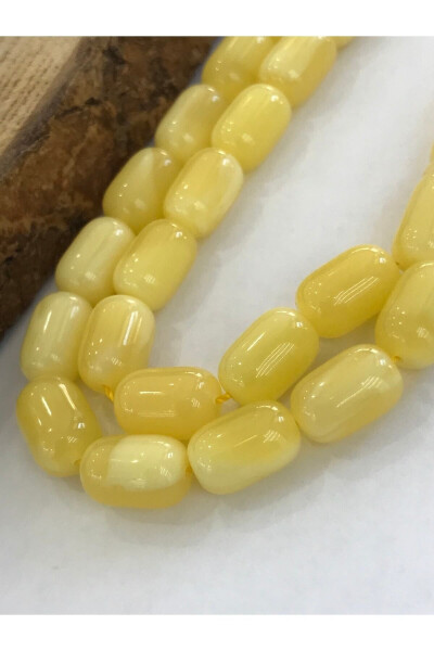 Capsule Cut Beirut Drop Amber Tasbih - SULTAN TELKARI (1)