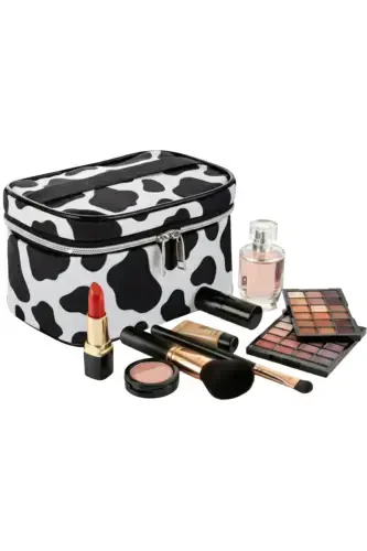 Captain Travel Makeup Organizer Makeup Bag Multifunctional Cosmetic Bag-Dalmatian - NS RELIABLE (1)