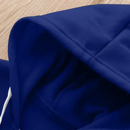 Caqnni 2 Piece Outfit Boys Pullover Hoodies Sweatshirt Suit For Kids Tracksuit Set Fall Winter Outfits (9-10 Years,Z02-Blue) - 5