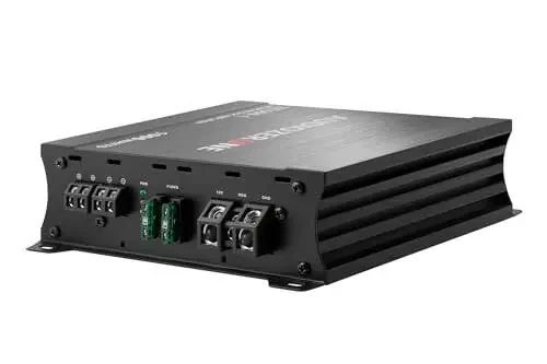 Car Audio Amplifier ZE500.1 1000W Monoblock Class D MOSFET Subwoofer Audio, 1-4 Ohm Stable, Low Pass Crossover, MOSFET Power Supply, Stereo - 3