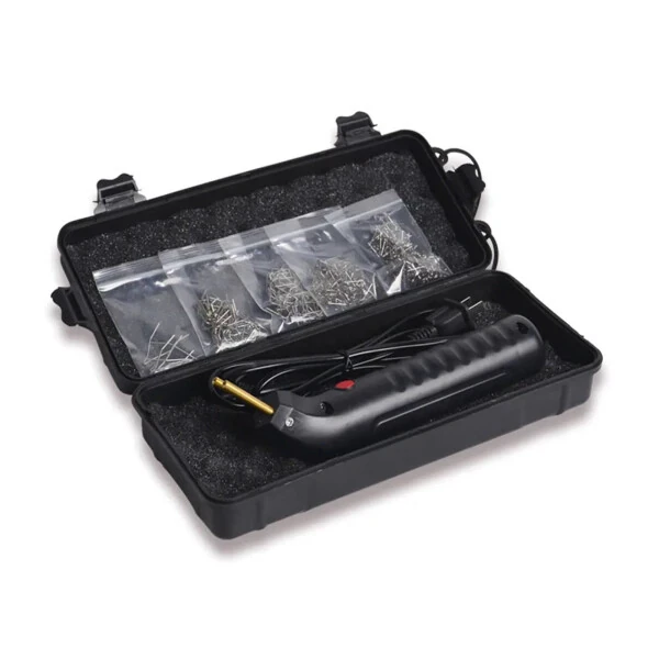 Car Bumper Repair Plastic Welding Machine Kit Heat Gun Plastic Welder Garage Tool Plastic Soldering Iron Hot Stapler - EUGENE COLOR