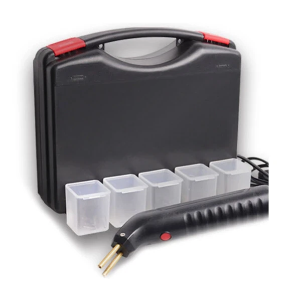 Car Bumper Repair Plastic Welding Machine Kit Heat Gun Plastic Welder Garage Tool Plastic Soldering Iron Hot Stapler - 3