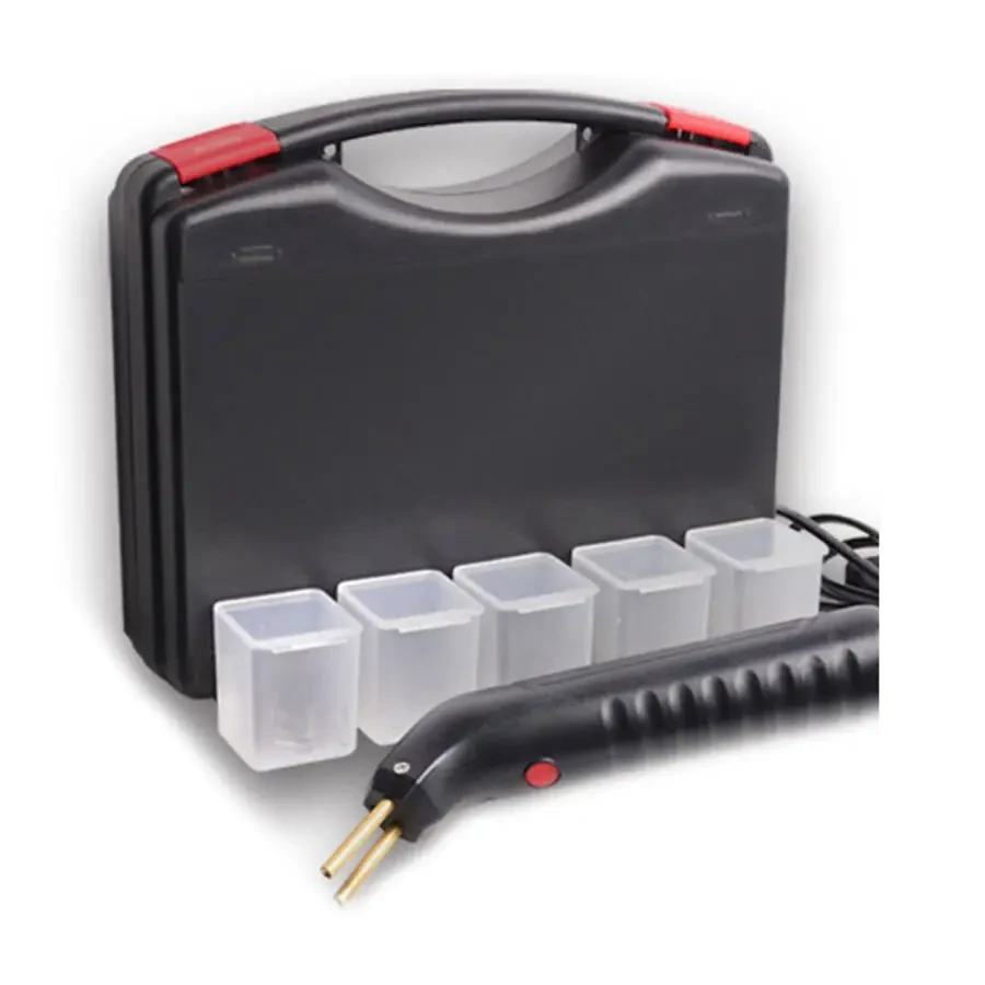 Car Bumper Repair Plastic Welding Machine Kit Heat Gun Plastic Welder Garage Tool Plastic Soldering Iron Hot Stapler - 3