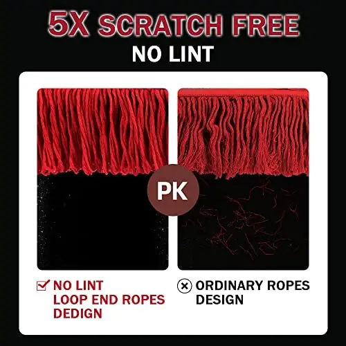 Car Duster Exterior Scratch Free Extendable Handle,Wax Cotton Hair Auto Brush Kit for Truck,SUV,RV and Motorcycle,Duster for Car Cleaning，No Lint（Grand Canyon State Designer License Plate） - 5