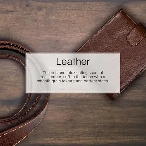 Car Freshner U1P10290 Little Trees Leather Air freshener, 24 Pack - 5