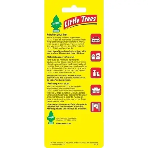 Car Freshner U1P10338 Little Trees Cinnamon Apple Air freshener, 24 Pack - 3
