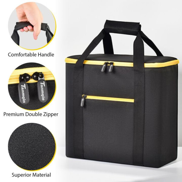 Car Jumper Starter Storage Bag Compatible with DEWALT DXAEPS14-Type2 2000 Peak Battery Amp 12V Automotive Battery Booster Jump Starter Power Station, Carrying Case Holder Container (Box Only) - 3