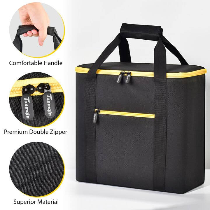 Car Jumper Starter Storage Bag Compatible with DEWALT DXAEPS14-Type2 2000 Peak Battery Amp 12V Automotive Battery Booster Jump Starter Power Station, Carrying Case Holder Container (Box Only) - 3