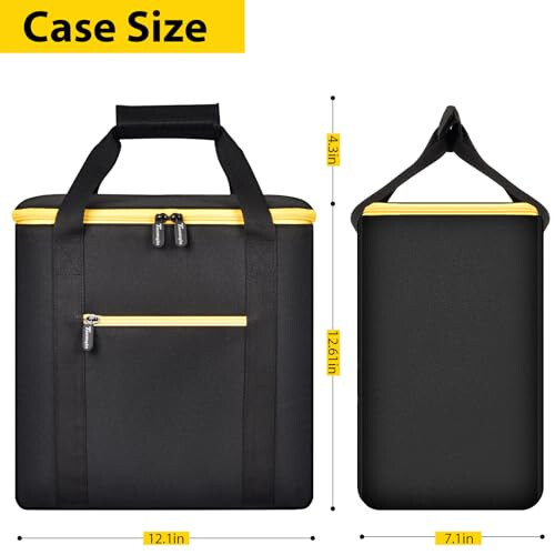 Car Jumper Starter Storage Bag Compatible with DEWALT DXAEPS14-Type2 2000 Peak Battery Amp 12V Automotive Battery Booster Jump Starter Power Station, Carrying Case Holder Container (Box Only) - 5