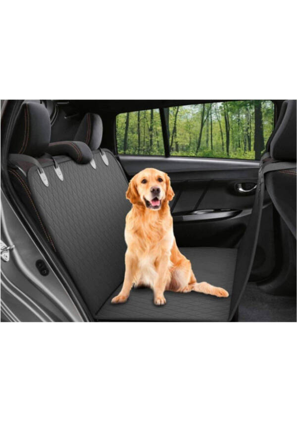 Car Seat Protector Cover Car Cat Dog Mat Car Dog Bed Pet Trunk Pool - 1