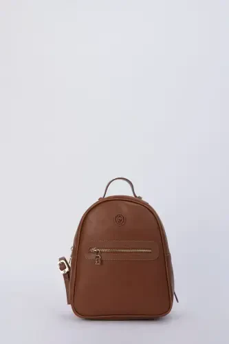 Caramel Print Women's Backpack 05PO22Y1541-Print Caramel - PIERRE CARDIN (1)