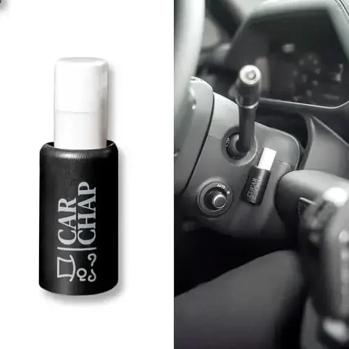 CarChap Avtomobil Lab Balm Tutqichi [ASLI], Avtomobil uchun Lab Balm Tutqichi, Issiqda Tartibsizliksiz. Car and Driver jurnalida e'lon qilingan. AQSh ishlab chiqarilgan, Patent olinmoqda. Ayollar va Erkaklar uchun Avtomobil ichki aksessuarlari [QORA] - 2