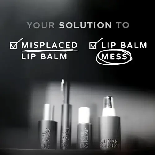 CarChap Avtomobil Lab Balm Tutqichi [ASLI], Avtomobil uchun Lab Balm Tutqichi, Issiqda Tartibsizliksiz. Car and Driver jurnalida e'lon qilingan. AQSh ishlab chiqarilgan, Patent olinmoqda. Ayollar va Erkaklar uchun Avtomobil ichki aksessuarlari [QORA] - 4