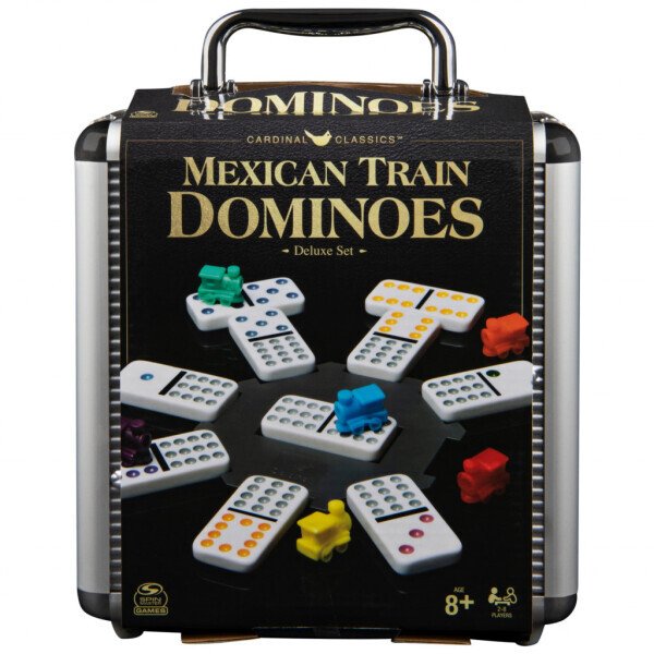Cardinal Classics Meksika Tren Domino Seti, 8 yaş ve üzeri için - SPIN MASTER GAMES