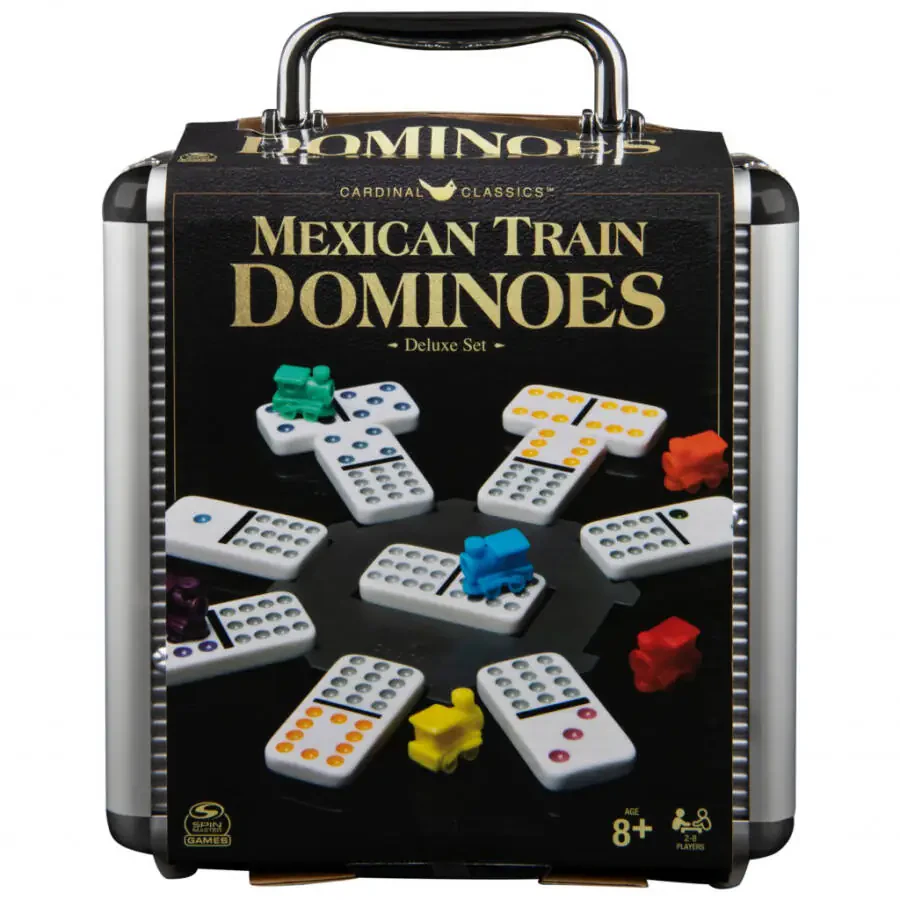 Cardinal Classics Mexican Train Dominoes Set, for Ages 8 and up - 1