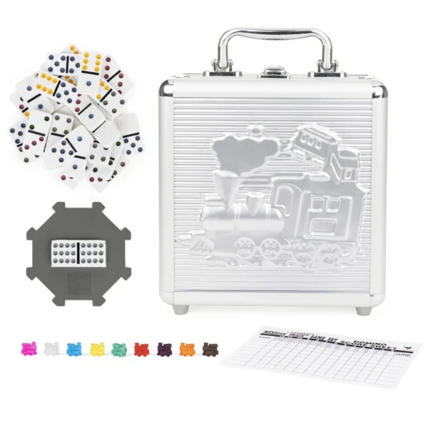 Cardinal Classics Mexican Train Dominoes Set, for Ages 8 and up - 8