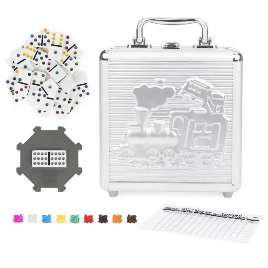 Cardinal Classics Mexican Train Dominoes Set, for Ages 8 and up - 8