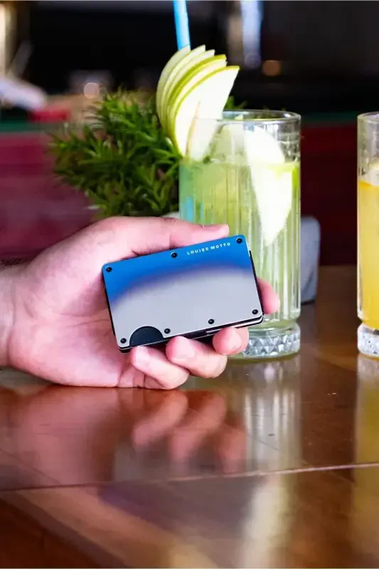 Cardx - Burnt Clips - New Generation Minimalist Metal Wallet, Card Holder - Rfid, Women Men (BURNT METAL)-Burnt Metal - 8