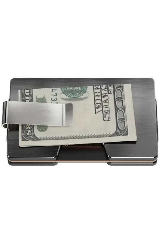 Cardx - Detroit - Yangi avlod minimalist hamyon va kartvizitница - Rfid, olinadigan qisqich Unisex(GRİ)-Kulrang - 8