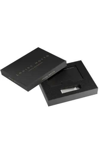 Cardx - Detroit - Yeni Nesil Metal Cüzdan & Kartlık - Rfid, Çıkarılabilir Klips Unisex(SİYAH) - Siyah - 4