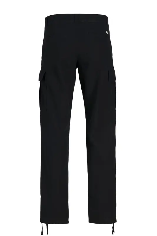 Cargo Hose Relaxed Fit Cargo Hose-Black - 7
