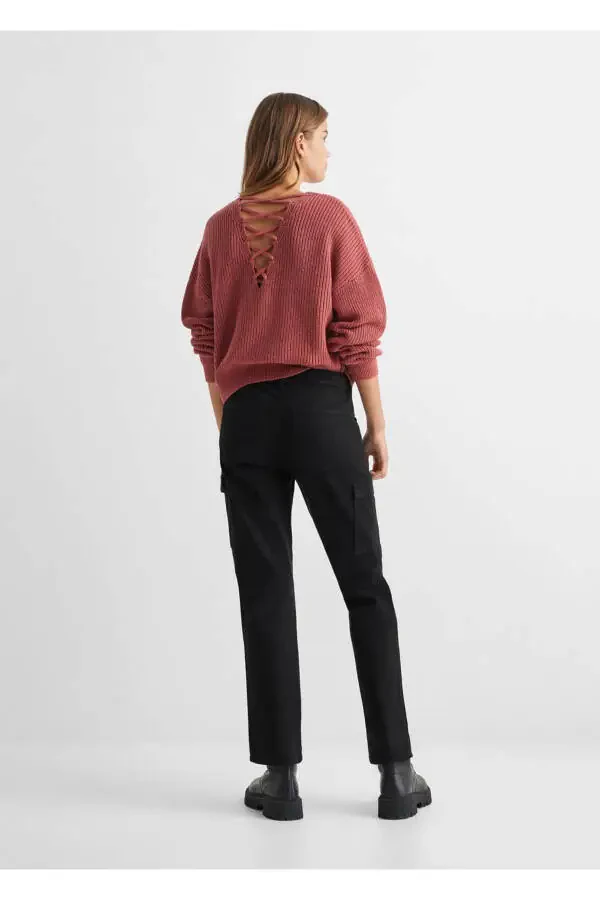 Cargo jeans with pockets - 4