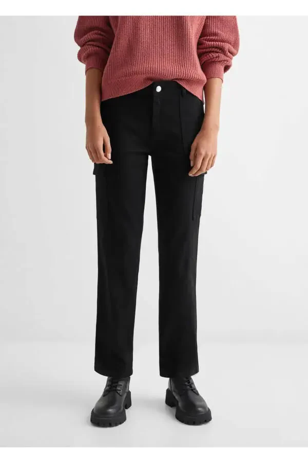 Cargo jeans with pockets - 6