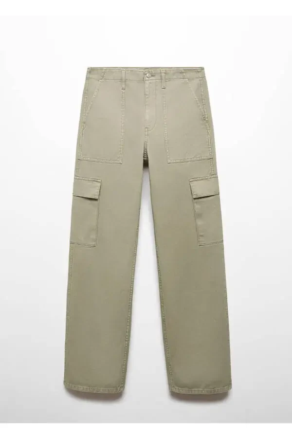 Cargo jeans with pockets - 3