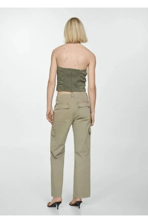 Cargo jeans with pockets - 4