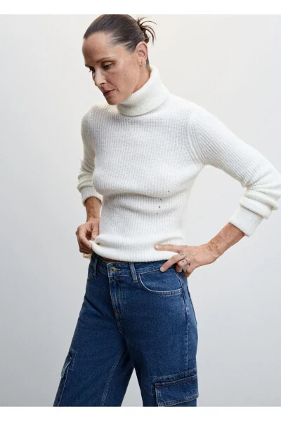 Cargo Jeans with Pockets - MANGO