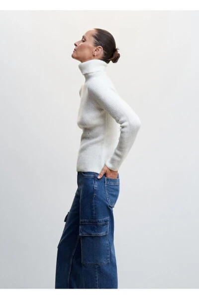 Cargo Jeans with Pockets - 5