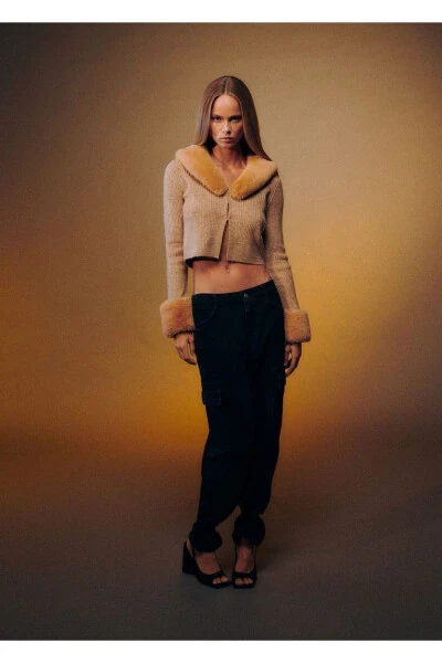 Cargo Jeans with Pockets - 5