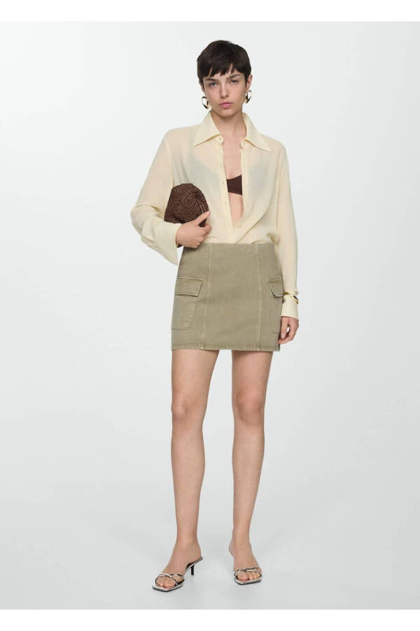 Cargo mini skirt - 2
