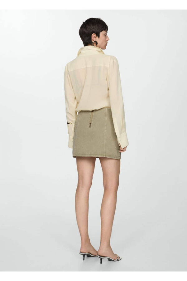 Cargo mini skirt - 4