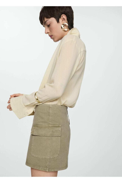 Cargo mini skirt - 6