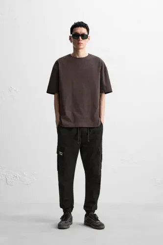 CARGO PANTS-Black - MODAZONE