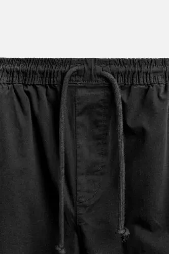 CARGO PANTS-Black - 8