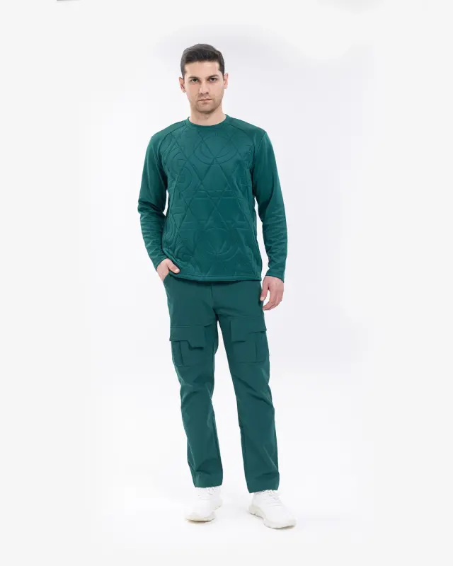 Cargo Pants - DARK GREEN - 5