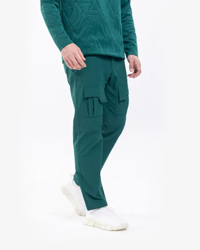 Cargo Pants - DARK GREEN - 2