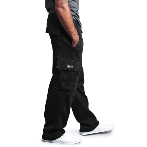 Cargo Pants for Men, Mens Active Athletic Workout Jogger Sweatpants for Men with Pocket and Drawstring Cargo Pants - 1