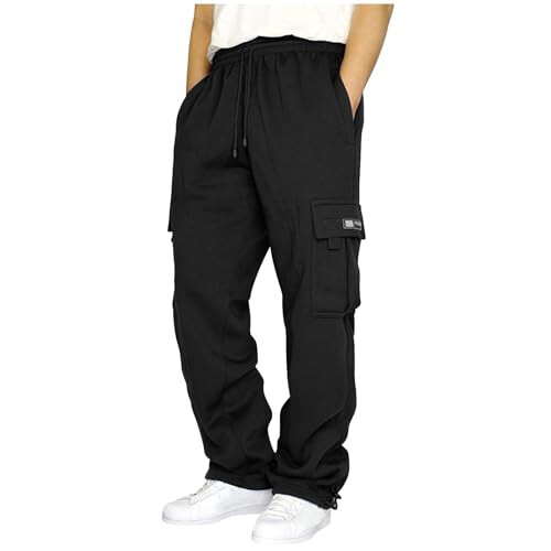 Cargo Pants for Men, Mens Active Athletic Workout Jogger Sweatpants for Men with Pocket and Drawstring Cargo Pants - 2