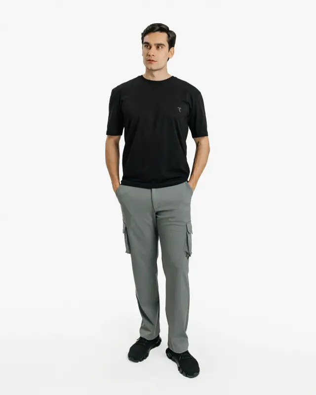Cargo Pants - GRAY - 10