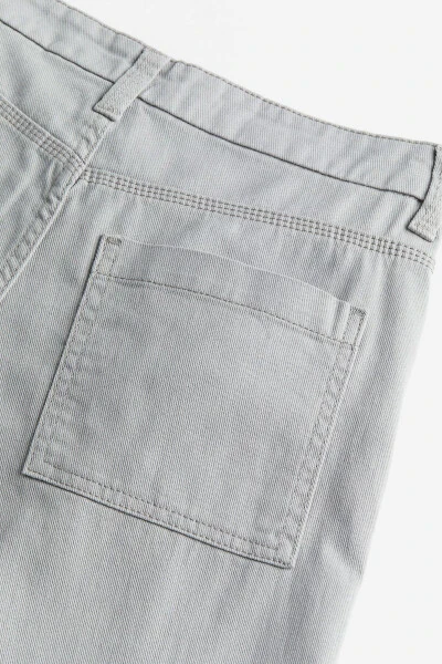 Cargo pants made of gabardine fabric. - H&M (1)