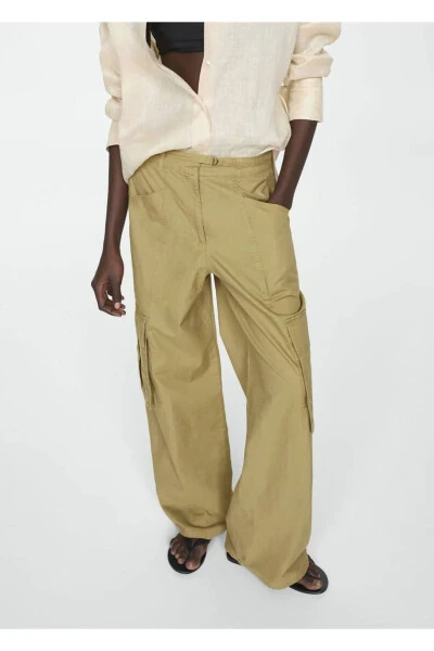 Cargo Pants with Pockets - 1