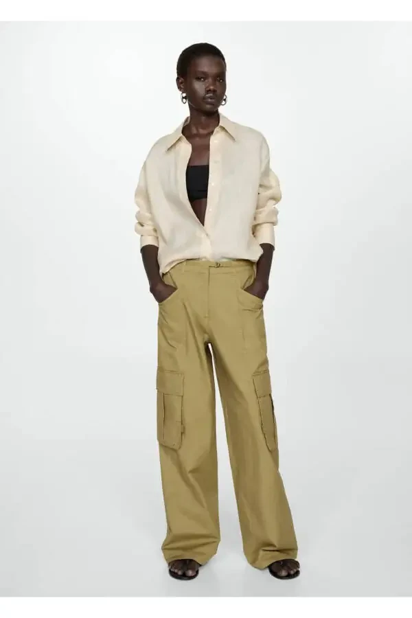 Cargo Pants with Pockets - 2