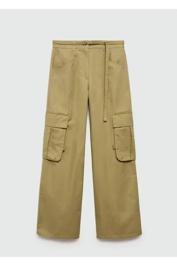 Cargo Pants with Pockets - 3