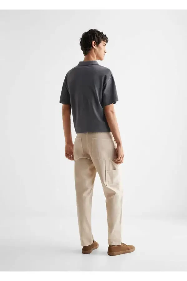 Cargo Pants with Pockets - 4