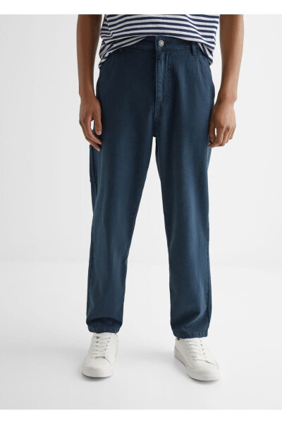 Cargo Pants with Pockets - 5